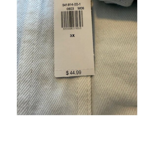 Old Navy Denim Jacket 3X NWT – Stylish & Versatile Layer - Picture 4 of 6